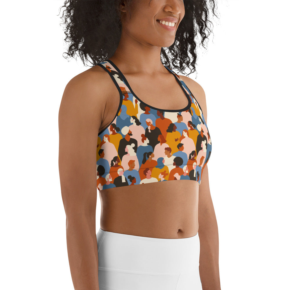 Diverse World Sports Bra